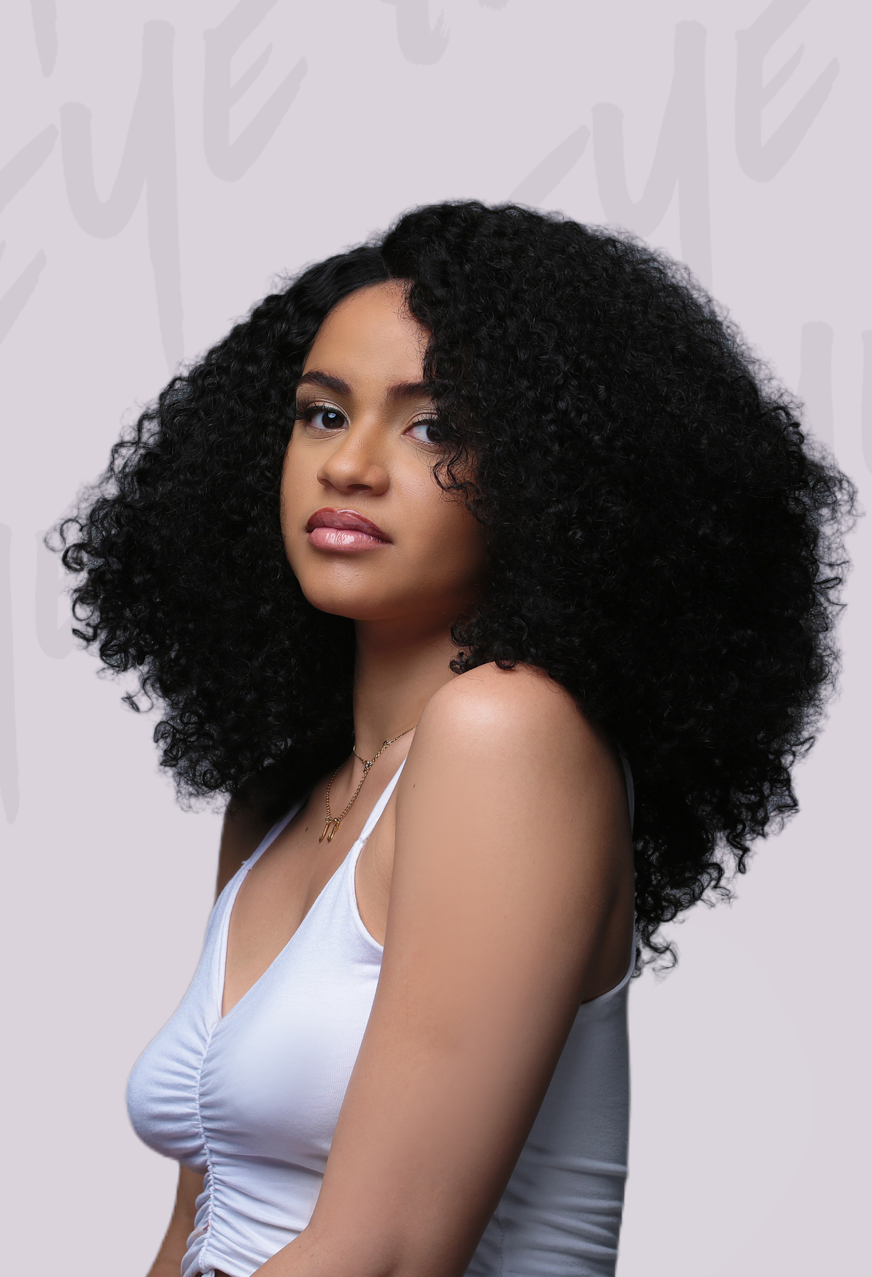 Kinky curl cambodgienne lace frontale